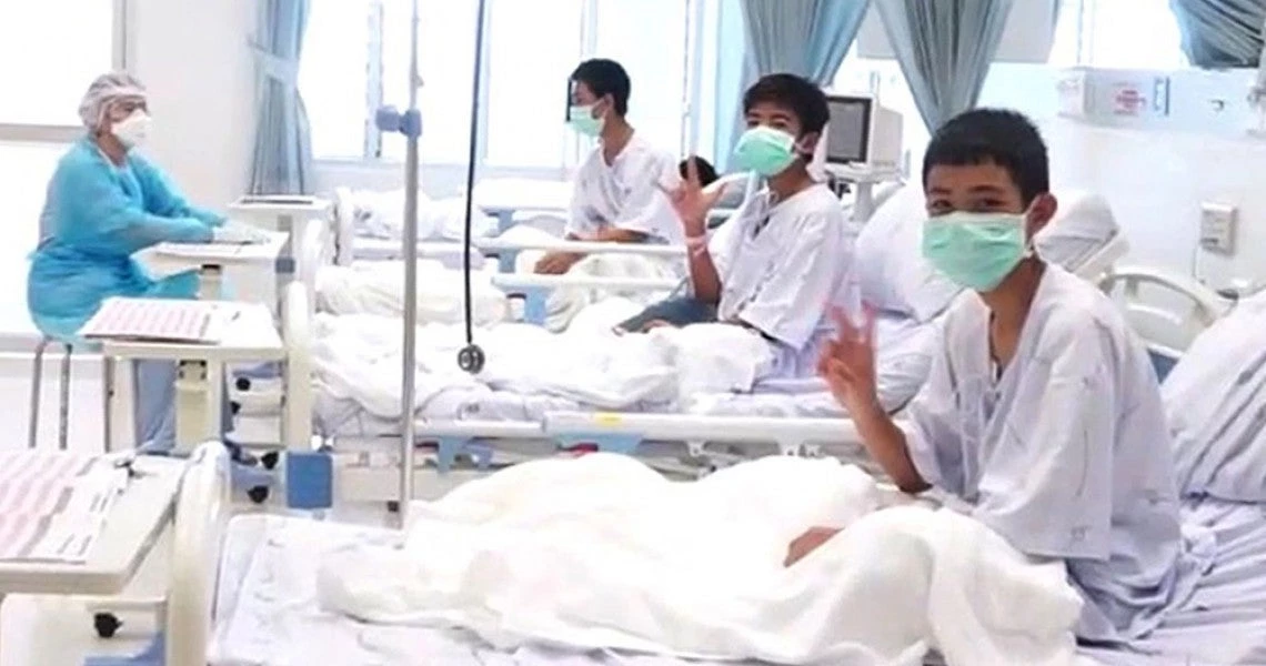 Ταϊλάνδη: Την επόμενη εβδομάδα θα πάρουν εξιτήριο τα παιδιά που διασώθηκαν από το σπήλαιο